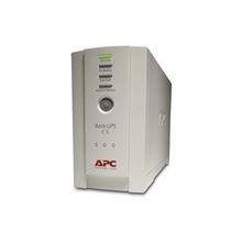 Záložní zdroj APC Back-UPS CS 500VA - 230V, rozhraní USB/Serial, 4 konektory IEC, béžový