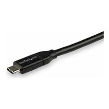 Datový a nabíjecí kabel StarTech Cable USB-C w/5A PD - délka 3m, USB 2.0, PD 100W 5A, černý