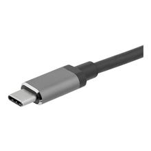 Video adaptér StarTech USB-C to VGA and HDMI Adapter - hliníkový, délka 15,24cm, vesmírně šedý