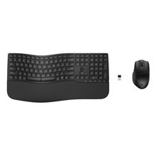 Bezdrátový set klávesnice a myši HP 685 Dual-Mode Wireless Combo - ergonomický, CZ+SK, černý
