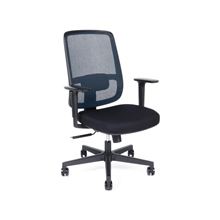 Kancelářská židle Canto BP - synchro, černá/modrá