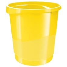 Odpadkový koš Esselte VIVIDA - plastový, 14 l, žlutý