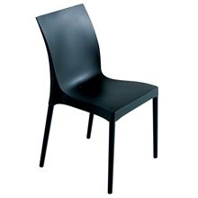 Jídelní židle Eset - černá