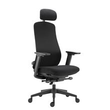 Kancelářská židle Farrell - synchro, černá