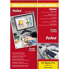 Fólie pro laserový tisk - A4, 50 ks, čirá, Folex CLP Adhesive P CL