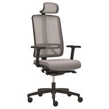 Kancelářská židle Flexi FX 1104 PDH - synchro, světle šedá