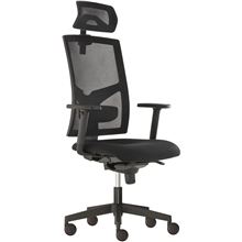 Kancelářská židle Game - synchro, černá