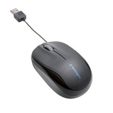 Navíjecí drátová myš Kensington ProFit Mobile - černá