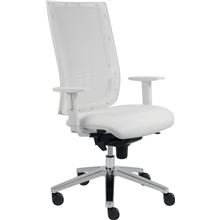 Kancelářská židle Kent Medical, E-SY - synchro, bílá
