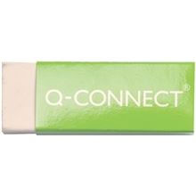 Pryž Q-Connect - PVC, bílá