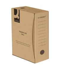 Archivační krabice Q-Connect - A4, šedá, 12 cm