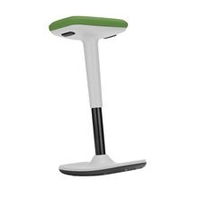 Kancelářská stolička Leo - bílá/zelená