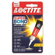 Vteřinové lepidlo Loctite Super Bond Power - gel, 4 g