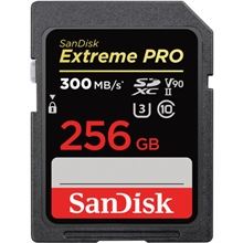 SanDisk SDXC Extreme Pro 256GB UHS-II U3 (300R/260W) (SDSDXDK-256G-GN4IN)