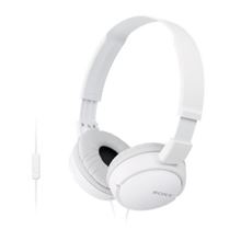 Sony Sluchátka stereo MDR-ZX110AP, bílá