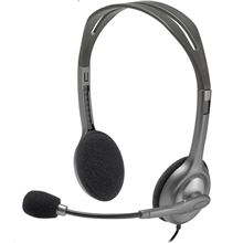 Logitech sluchátka s mikrofonem Stereo Headset H110