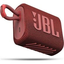JBL GO3, červená