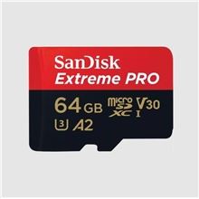 SanDisk micro SDXC 64GB Extreme PRO + adaptér