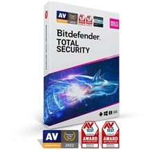 Bitdefender Total Security - 10 zařízení na 3 roky - elektronická licence do emailu