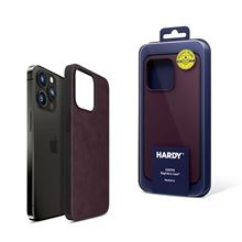 3MK ochranný kryt HARDY MagFabric Case pro Apple iPhone 15 Pro Max, Mulberry