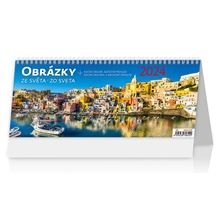 Stolní kalendář 2024 Obrázky ze světa