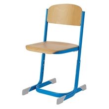 Žákovská židle Prim - vel. 5-7, modrá