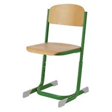 Žákovská židle Prim - vel. 5-7, zelená