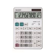 Stolní kalkulačka Sharp EL340W - 12-míst, nakl. displej, bílá