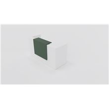 Recepce Quadrifoglio Z2 - 206 cm, bílá/zelená
