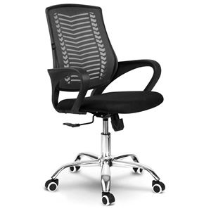 Jedinečná kancelářská židle s prodyšným opěradlem v moderním stylu. Originální vzhled zvýrazněný černými detaily
