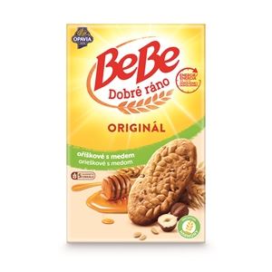 Sušenky BeBe Dobré ráno - oříškové s medem, 400g