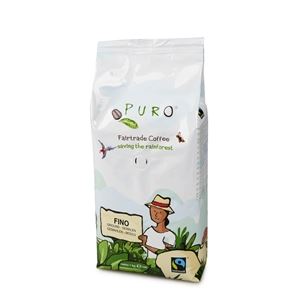 Mletá káva Puro - Fino, Fairtrade 1 kg