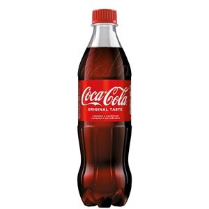 Coca-Cola nápoj v 0,5 l v nevratné PET láhvi 