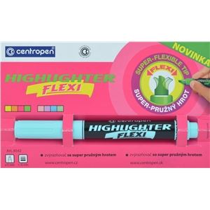 Zvýrazňovač Centropen 8542 Highlighter Flexi