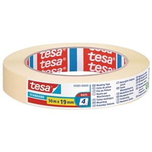 Krepová páska Tesa Standard, 19 mm x 50 m