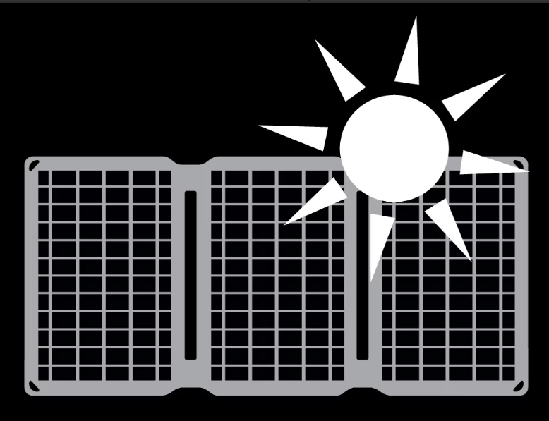 Sandberg solární nabíječka, 2xUSB, 21W, černá - obrázek č. 2