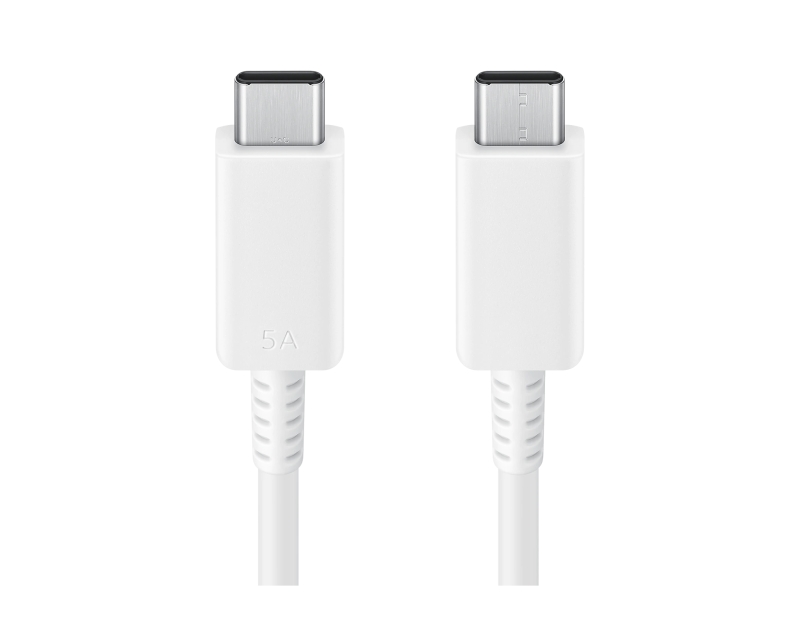 Samsung kabel USB-C/USB-C, 5A, 1,8m (EP-DX510JWEGEU) bílý - obrázek č. 0