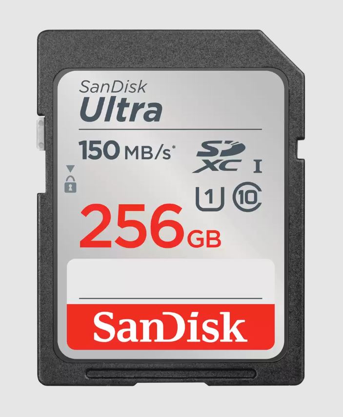 SanDisk Ultra SDXC 256GB 150MB/s Class10 UHS-I - obrázek č. 0