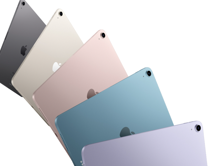 Apple iPad Air 2022, 256GB, Wi-Fi + Cellular, Pink - obrázek č. 3