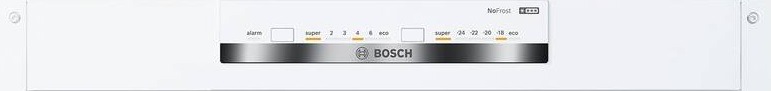 Chladnička s mrazničkou Bosch Serie 4 KGN39VWEQ bílá - obrázek č. 1