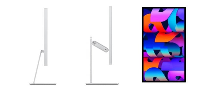 Apple Studio Display 5K - LED monitor 27", Standardní sklo, stojan s nastavitelnou výškou a náklonem - obrázek č. 1