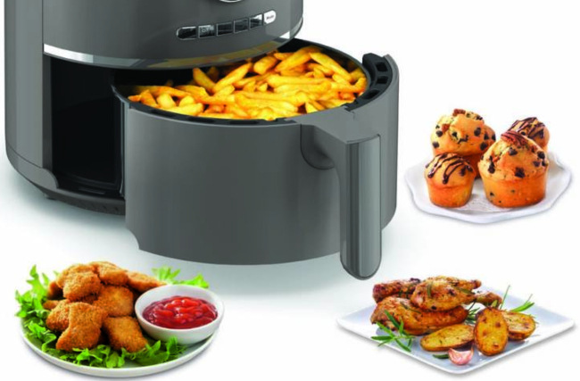 Fritéza horkovzdušná Tefal Ultra Fry Digital EY111B15 šedá - obrázek č. 2