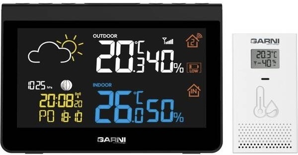 Meteorologická stanice GARNI 612 Precise černá/bílá - obrázek č. 0