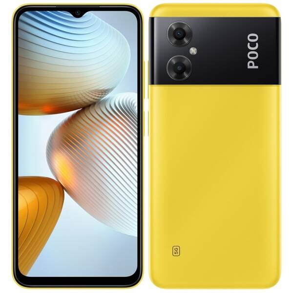 POCO M4 5G 4/64 GB, Yellow - obrázek č. 0