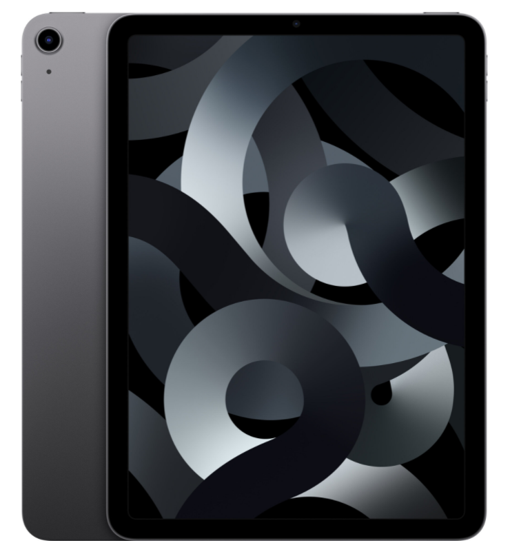 Apple iPad Air 2022, 256GB, Wi-Fi + Cellular, Space Gray - obrázek č. 0