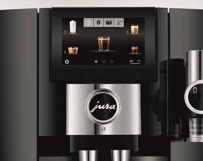 Espresso Jura J8 Piano Black - obrázek č. 4