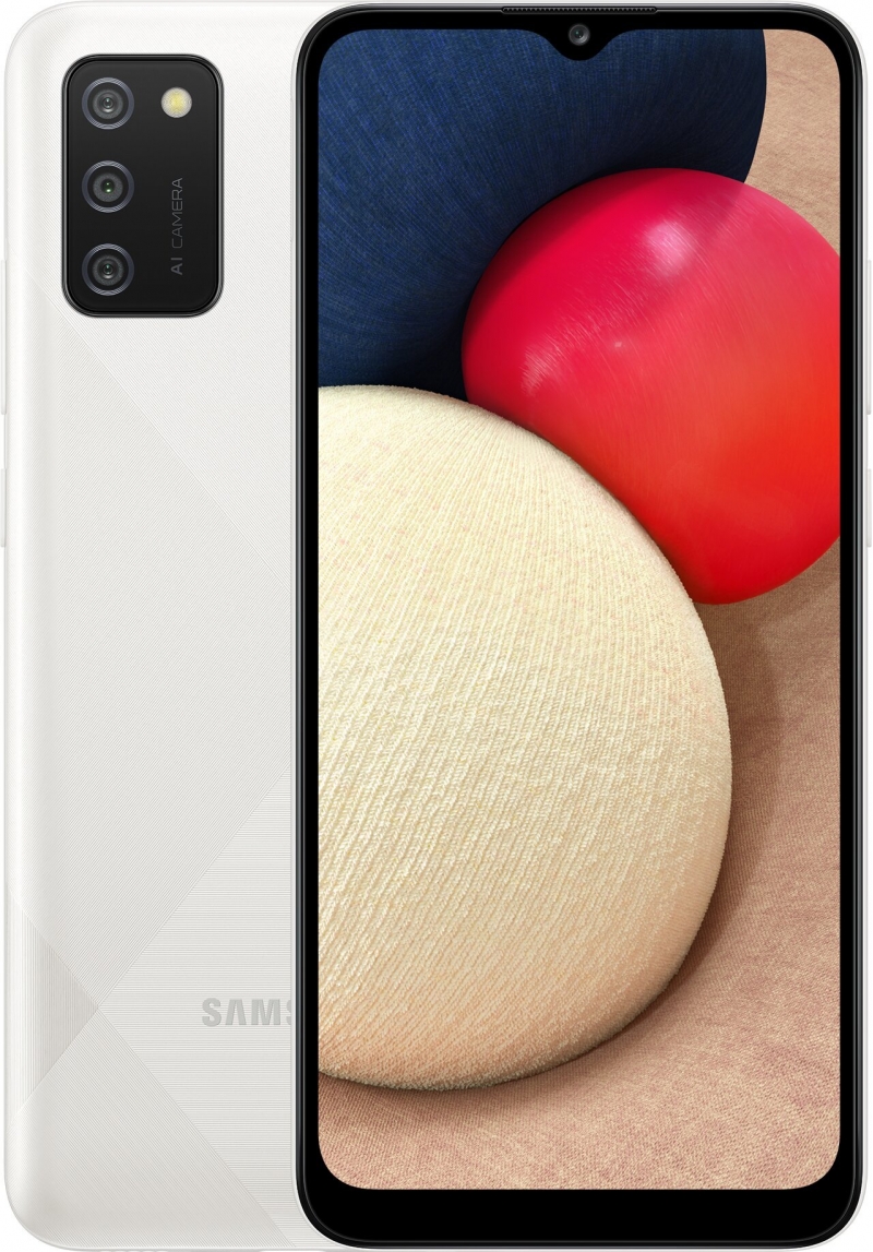 Samsung Galaxy A02s, 3GB/32GB, White Antivir Bitdefender Mobile Security for Android 2020, 1 zařízen - obrázek č. 0