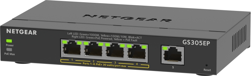 Netgear 5-Port GS305EP - obrázek č. 0