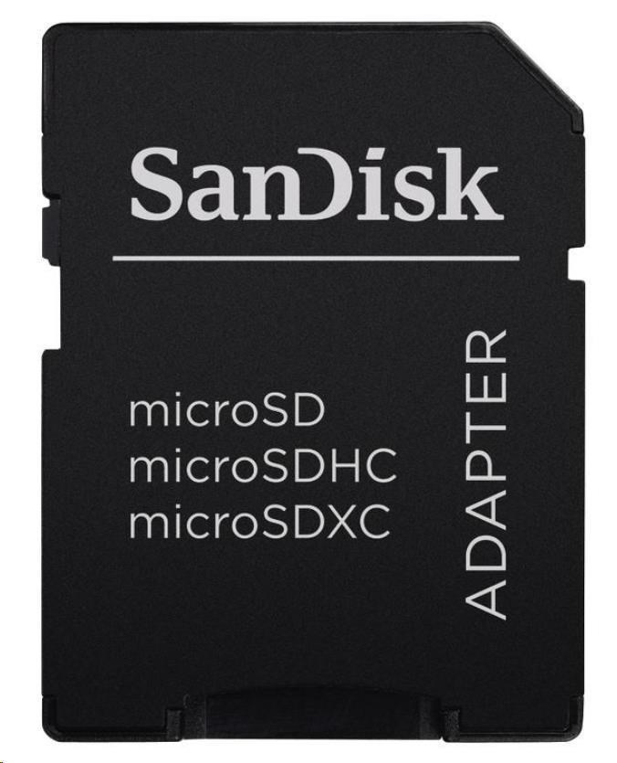 SanDisk MicroSDX Ultra 128GB + SD adaptér - obrázek č. 0
