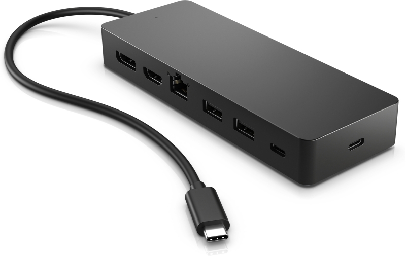 USB Hub HP Universal USB-C Multiport (50H55AA#AC3) černý - obrázek č. 0